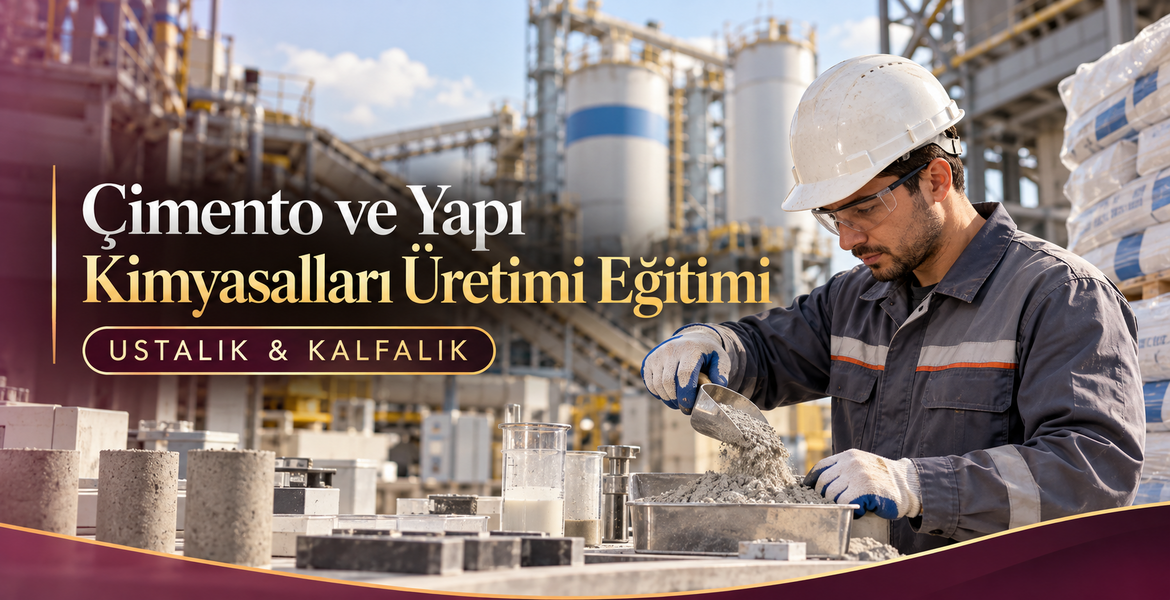 Çimento ve Yapı Kimyasalları Üretimi Eğitimi